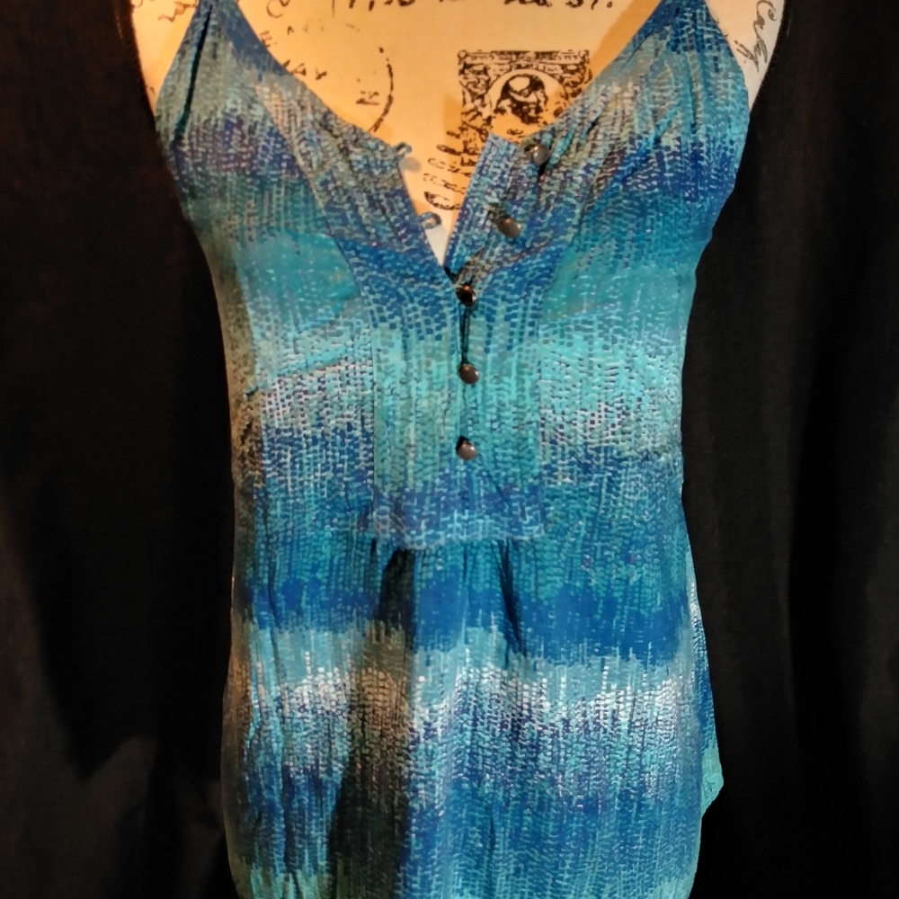 Turquise and blue tones adjustable straps